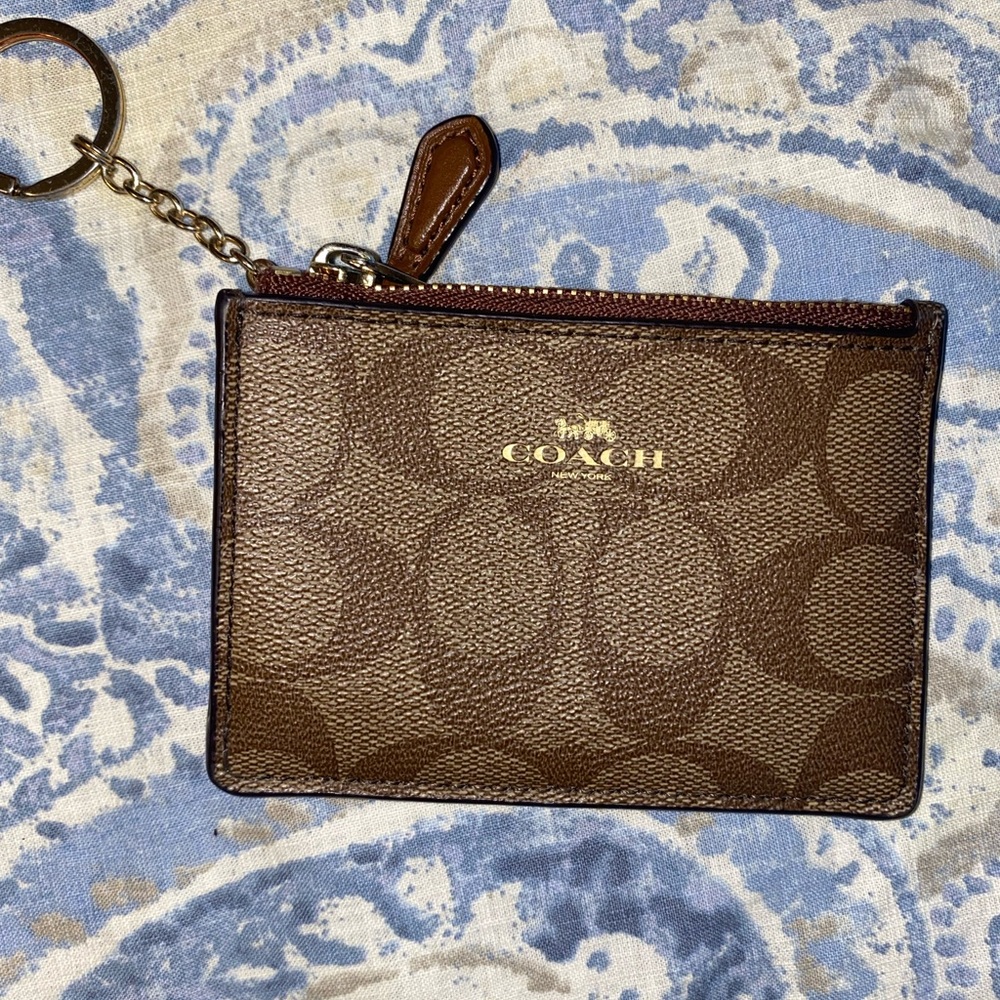 Coach card/key holder